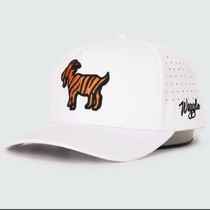 NWT White Waggle The GOAT hat